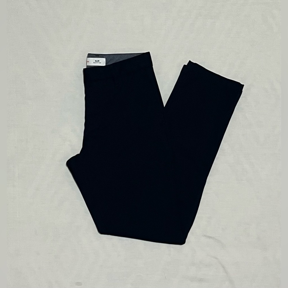 Old Navy Men's Slim Built-In Flex Chino Pants - Navy Blue - 26x30